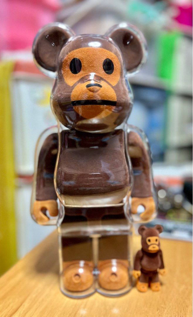 海外花系 BE@RBRICK BABY MILO Flocky Ver 100％ 400％ - 通販