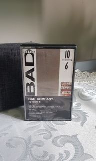 Bad Company - 10 From 6 Rock Music Audio Cassette Retro Tape