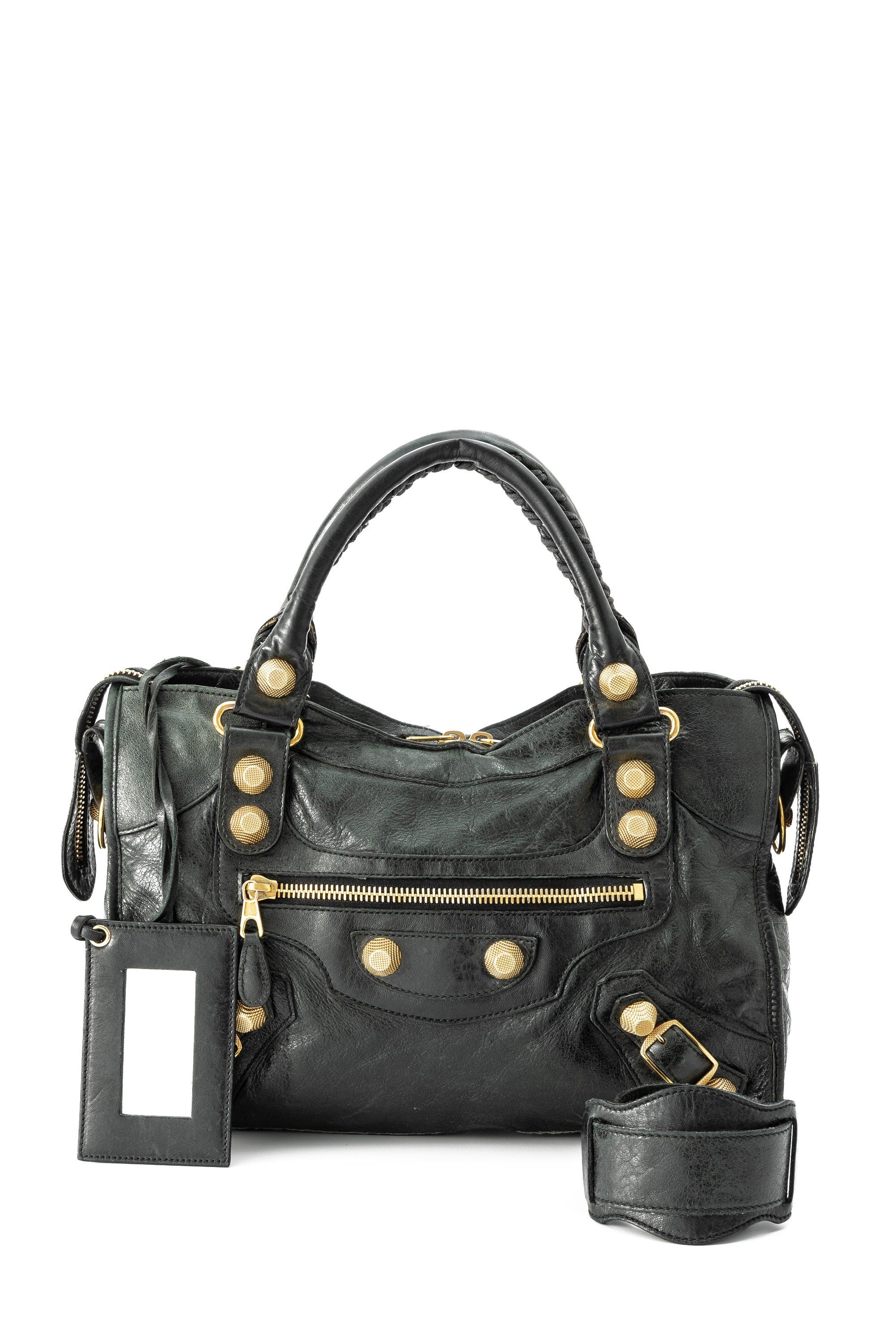 balenciaga city black