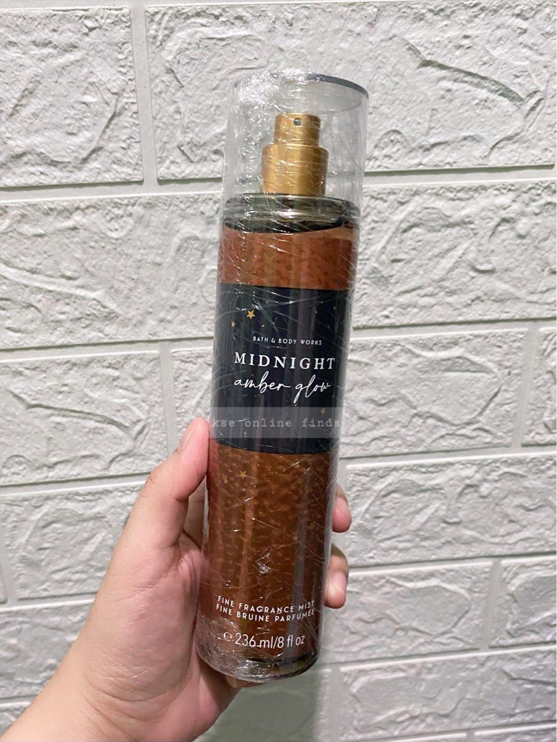 Midnight Amber Glow Bath and Body Works Fragrance mist, Beauty & Personal  Care, Fragrance & Deodorants on Carousell