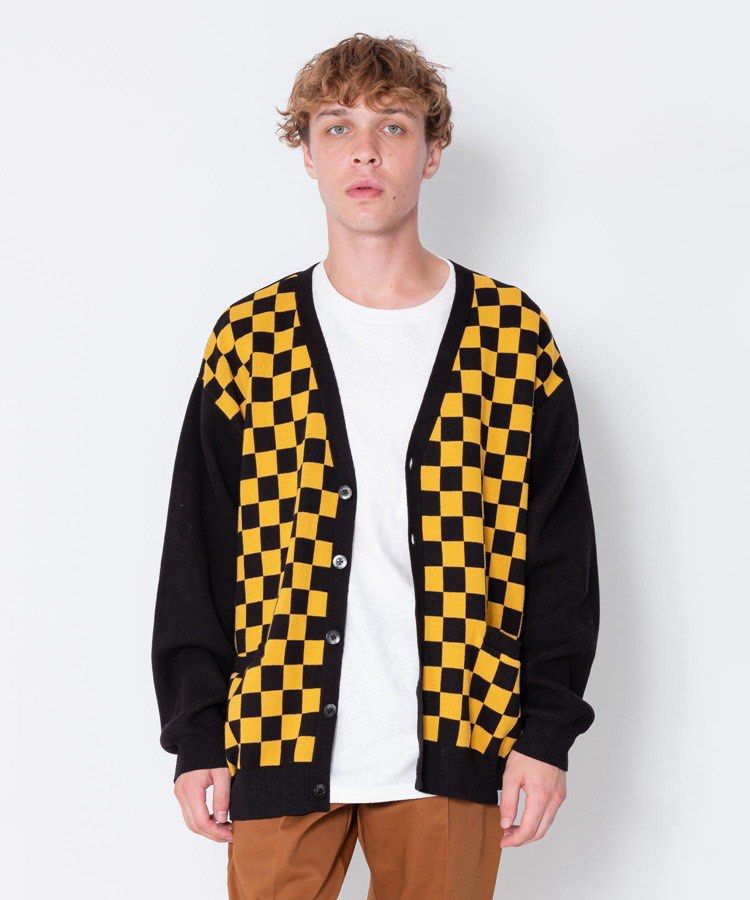 Bedwins jacquard cardigan, 男裝, 外套及戶外衣服- Carousell