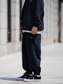Bellken早起工作室CityBoy日式寬鬆廓形直筒束腳褲