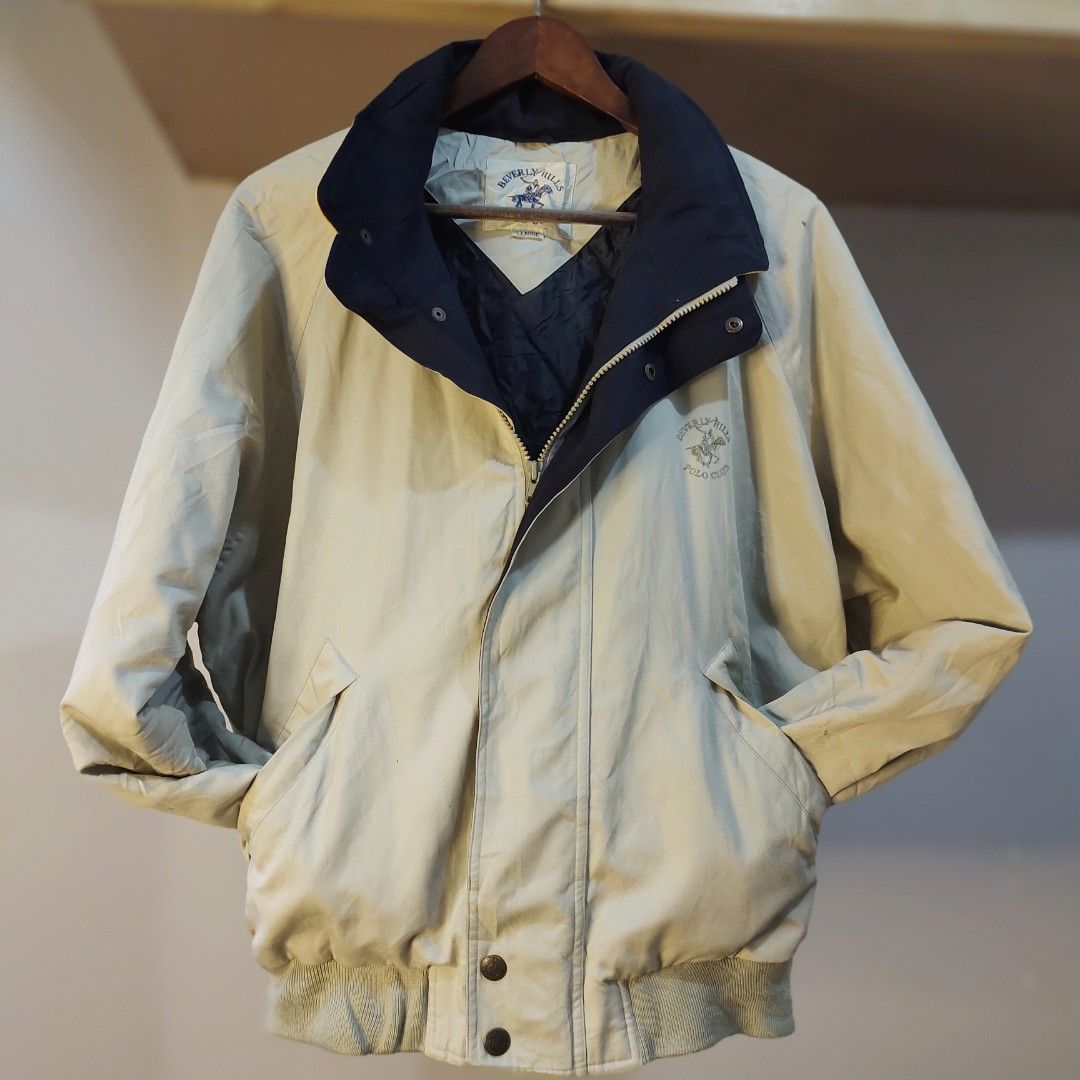 BEVERLY HILLS POLO CLUB BOMBER LARGE Men s Fashion Coats Jackets and Outerwear on Carousell