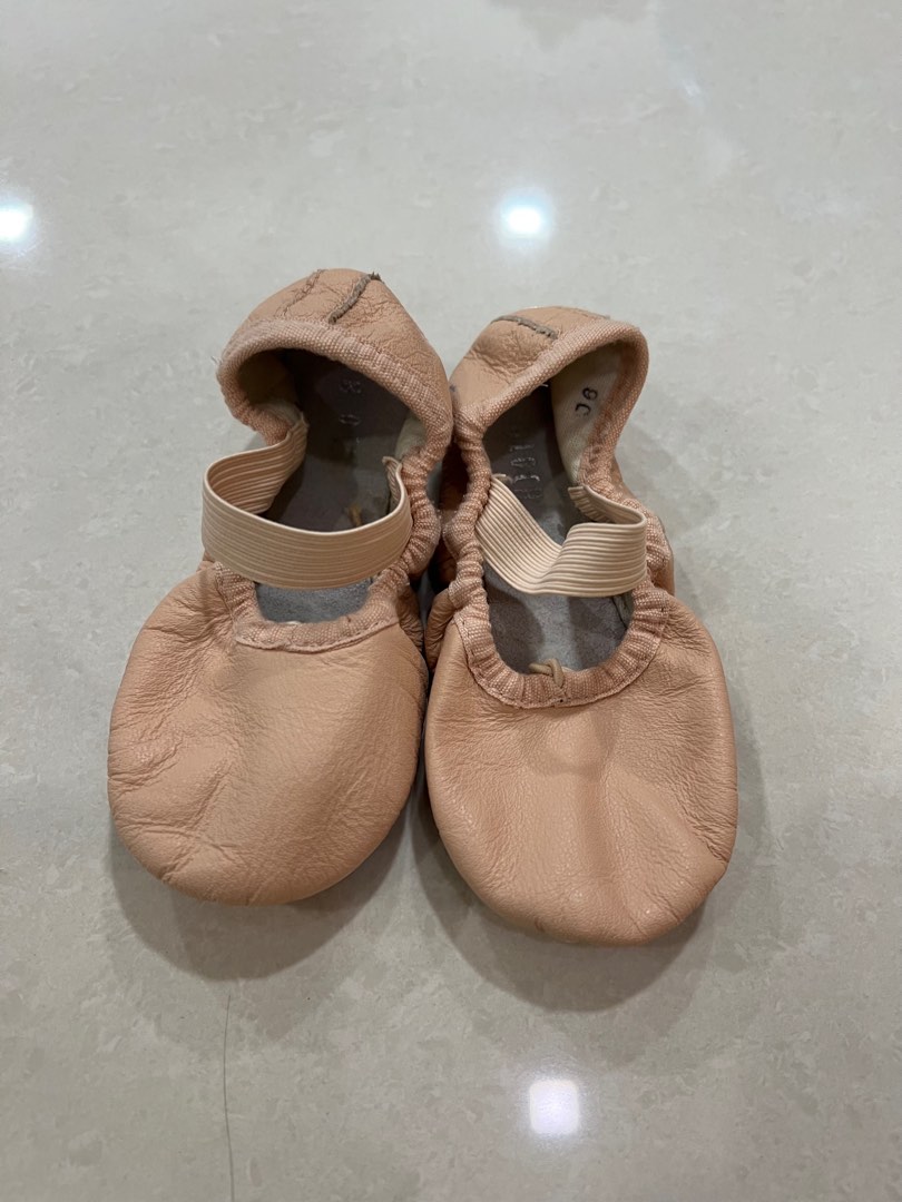 bloch leather ballet shoes