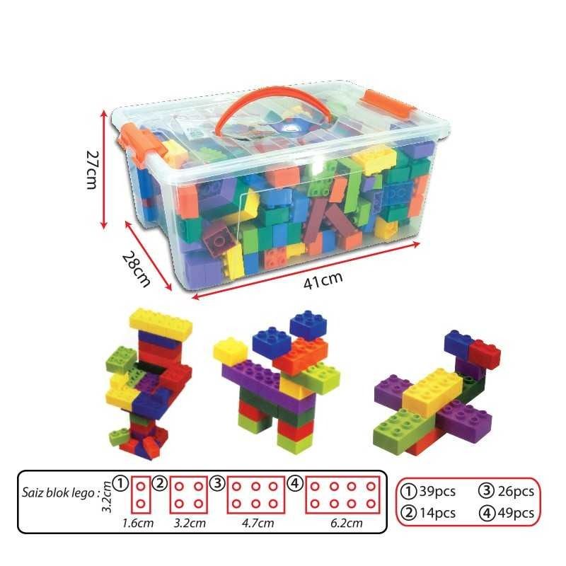 Blok Lego (L) Berkualiti, Hobbies & Toys, Toys & Games on Carousell