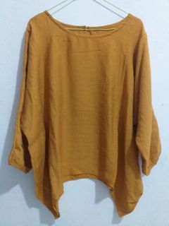 Blouse mustard