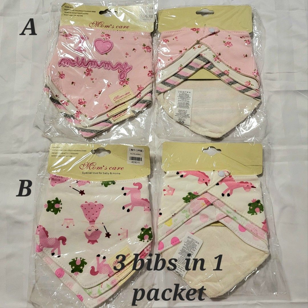 Chickpea bandana bibs top