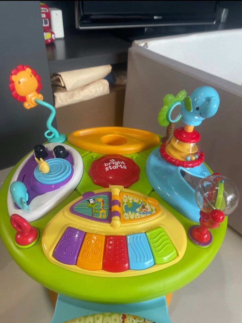 Bright starts 3in1 around we go activity center, Babies & Kids