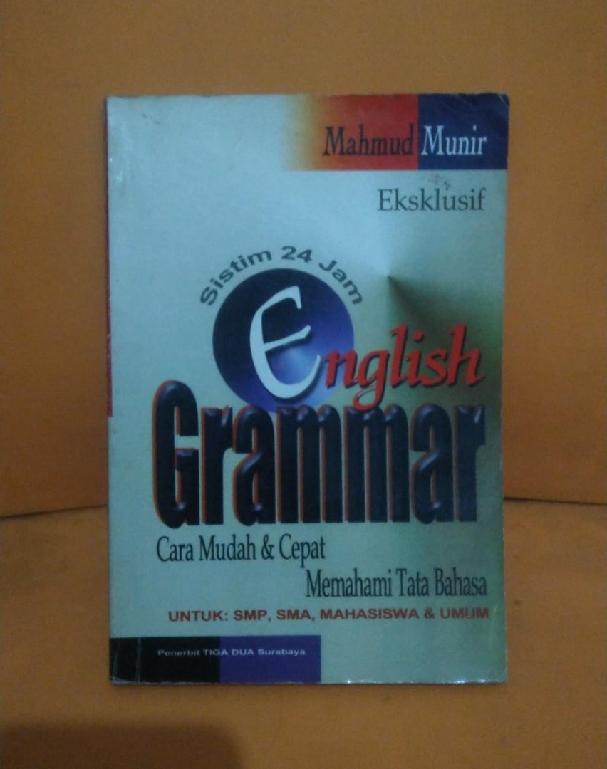 BUKU SISTIM 24 JAM ENGLISH GRAMMAR on Carousell