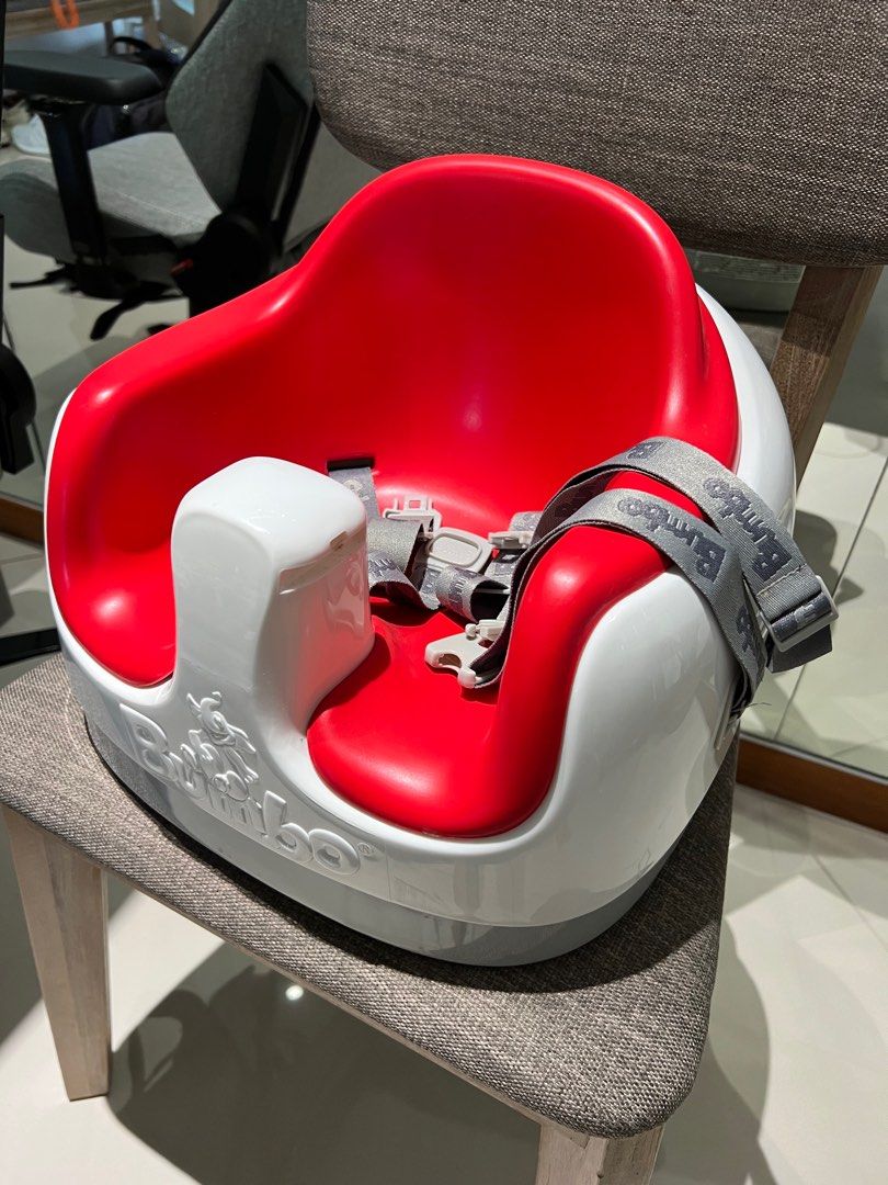 Bumbo baby seat with table, Babies & Kids, Nursing & Feeding, Baby High