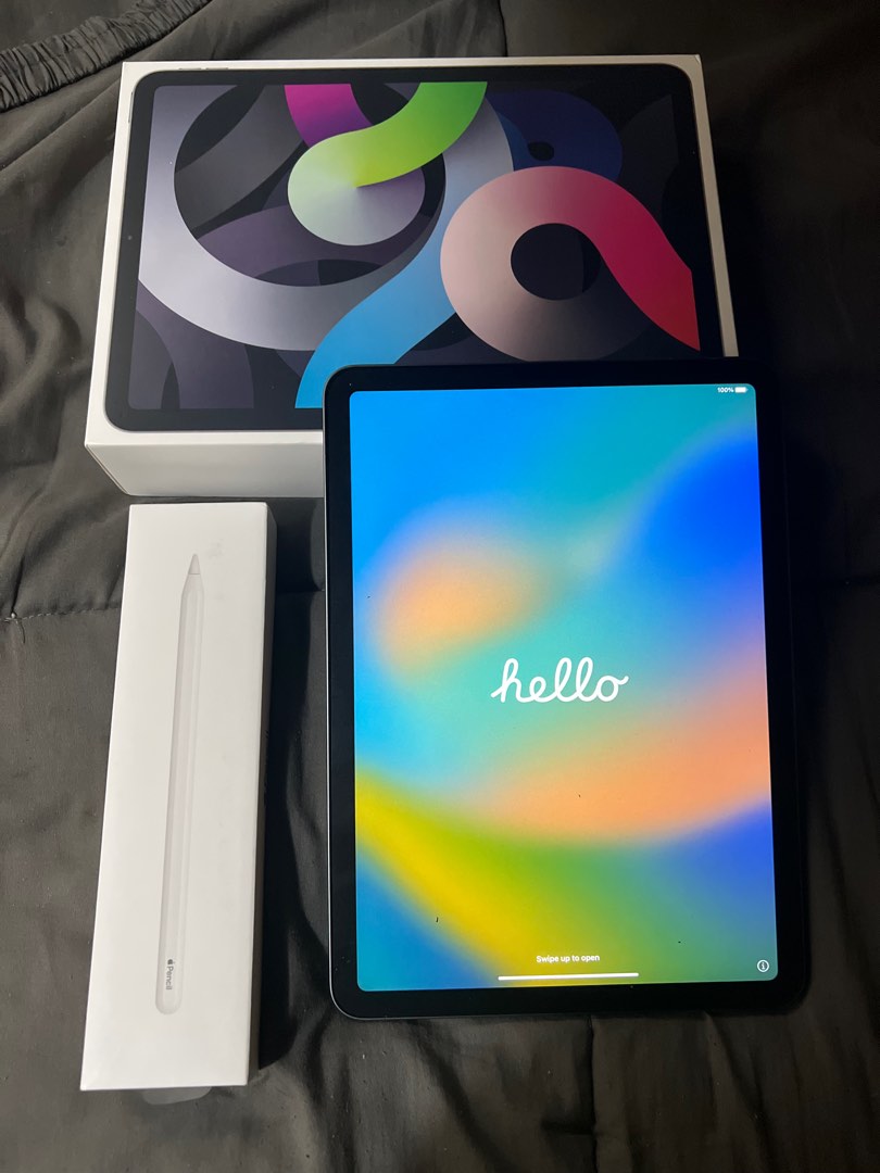 Bundle IPad Air 4 + Apple Pencil 2, Mobile Phones & Gadgets, Tablets
