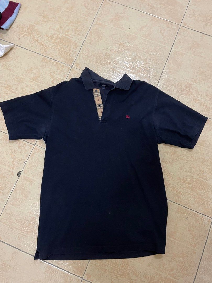 Burberry Polo Shirt (Category: Tshirts & Polo Shirts ) located in Manila. Submitted by repzty (Listing ID 1219844767, Image 1). Description: Burberry Polo Shirt not thrifted 28L 21W.