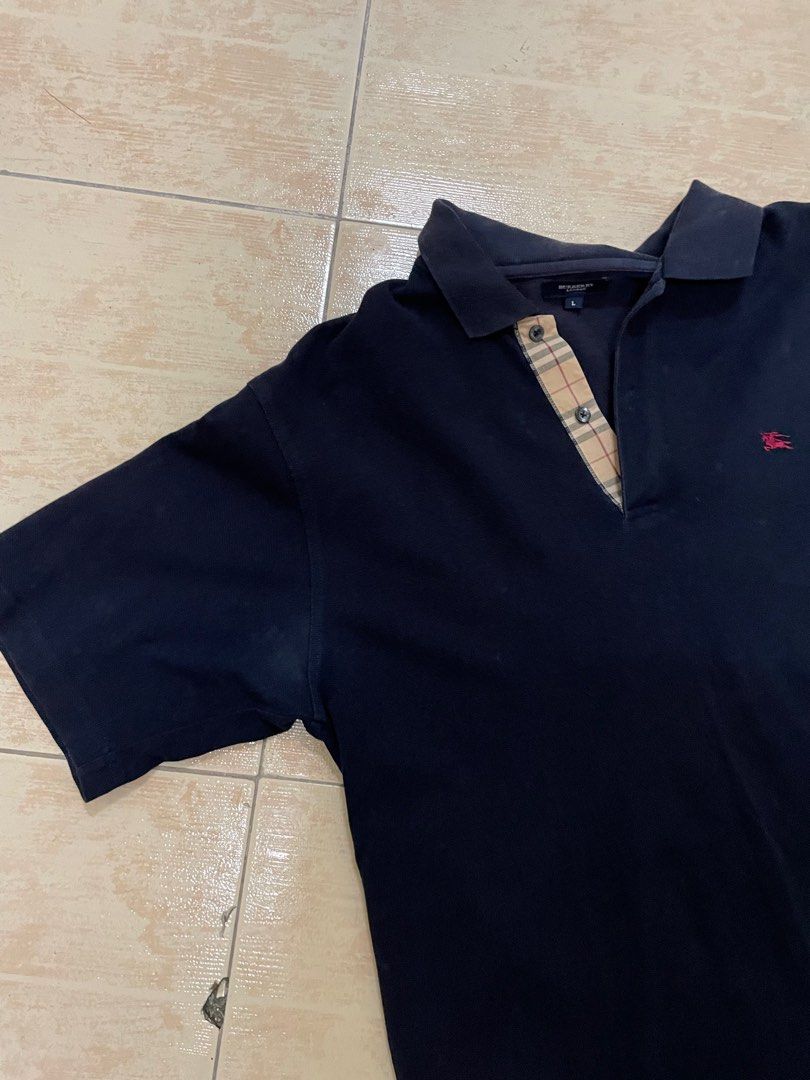 Burberry Polo Shirt (Category: Tshirts & Polo Shirts ) located in Manila. Submitted by repzty (Listing ID 1219844767, Image 2). Description: Burberry Polo Shirt not thrifted 28L 21W.