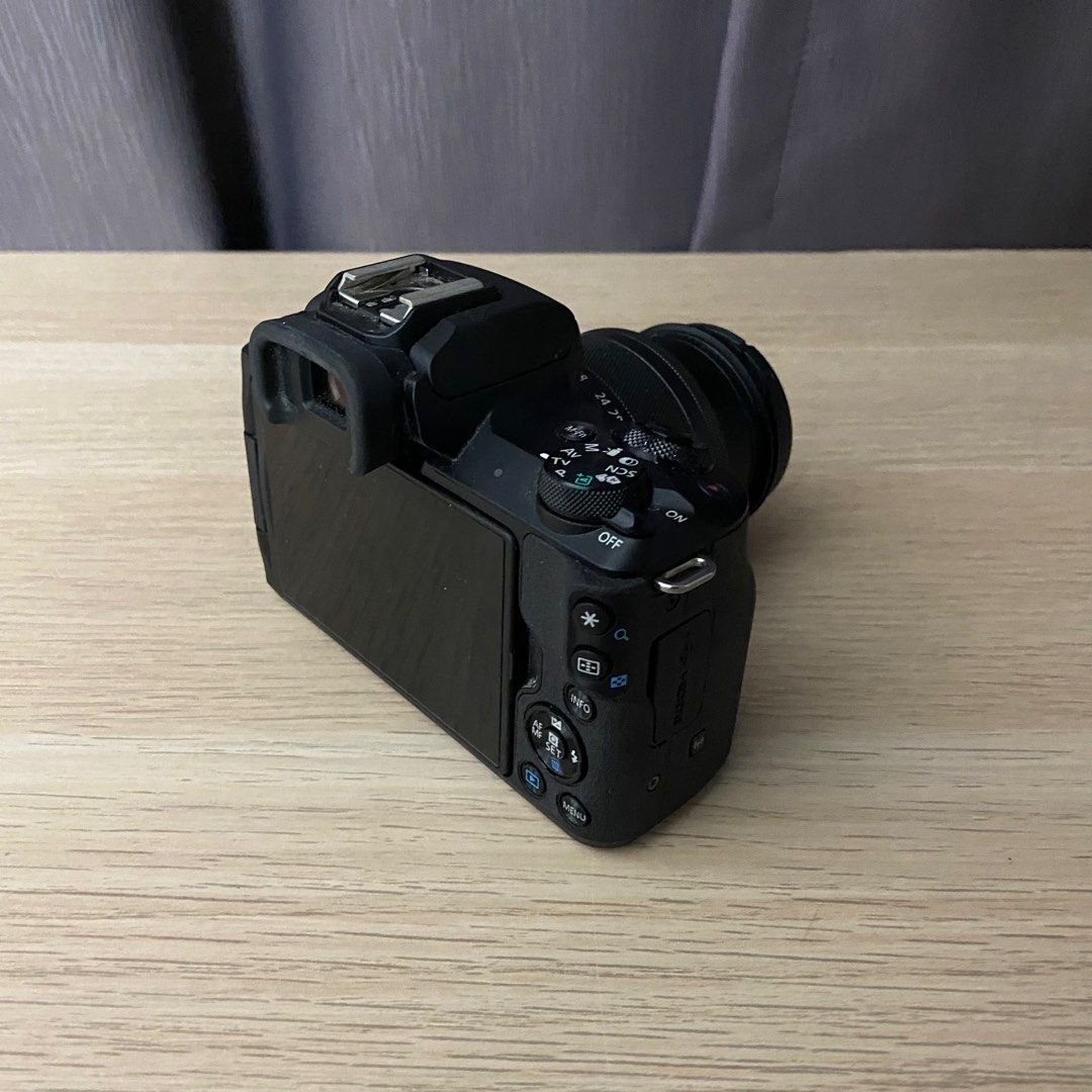 Canon EOS M50 Mark II 1K Shutter Count!! With Kit Lens & Rode Microphone (Include Box, Bag, 2