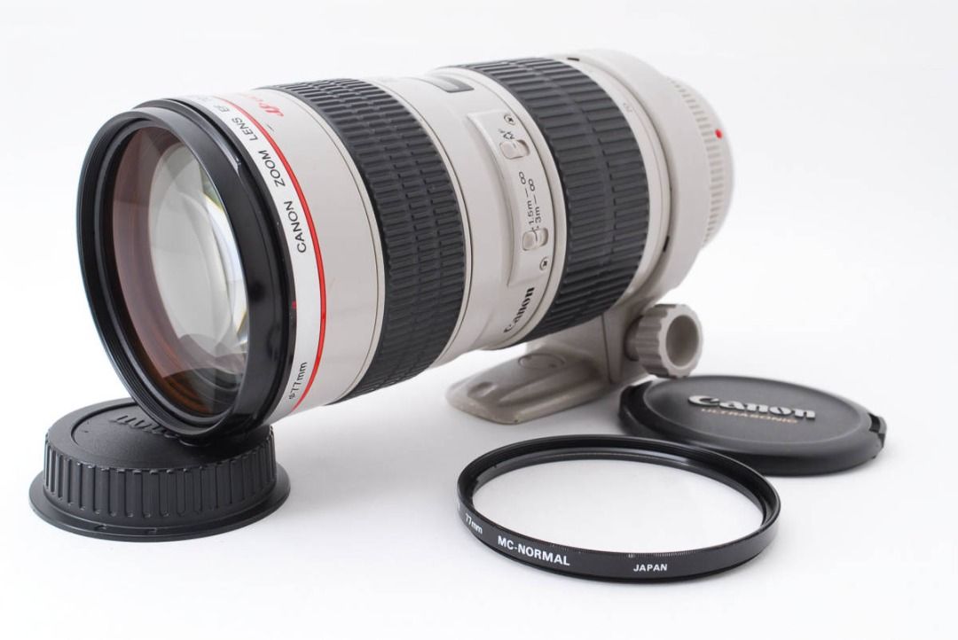 Canon ZOOM LENS EF70-200mm 1:2.8 L USM 二手極美品, 攝影器材, 鏡頭