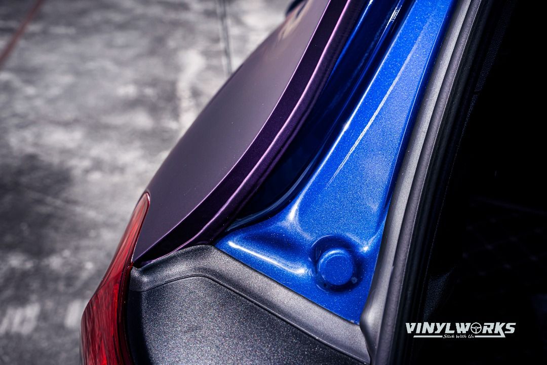 Car Wrap MercedesBenz GLA Full Car Exterior Wrap (Matte Metallic Red