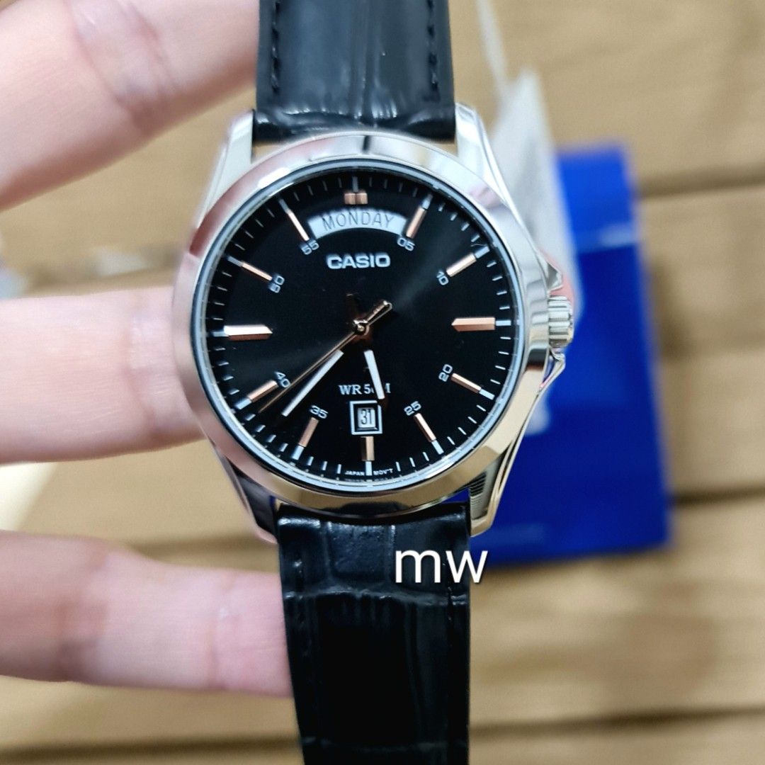 Casio rose gold analog best sale