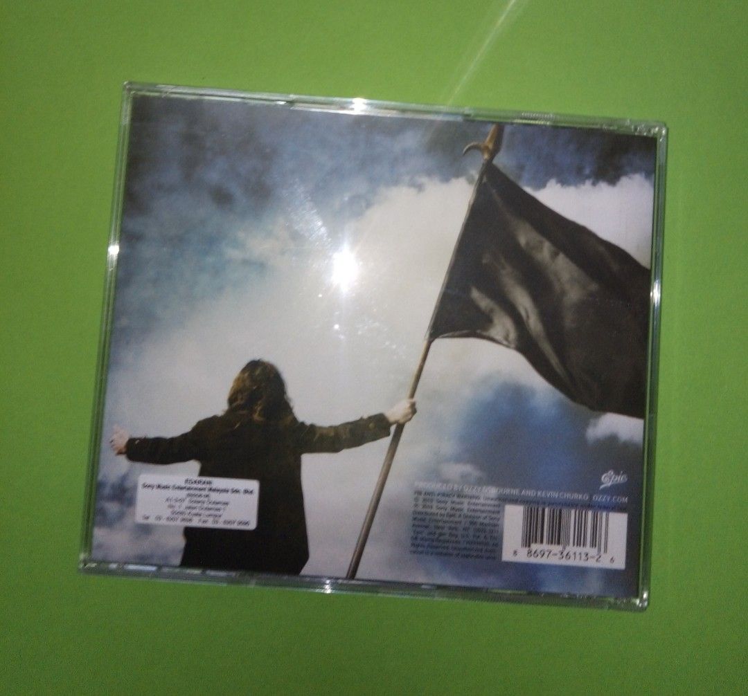 CD OZZY OSBOURNE : SCREAM ALBUM (2010) BLACK SABBATH HEAVY CLASSIC ROCK