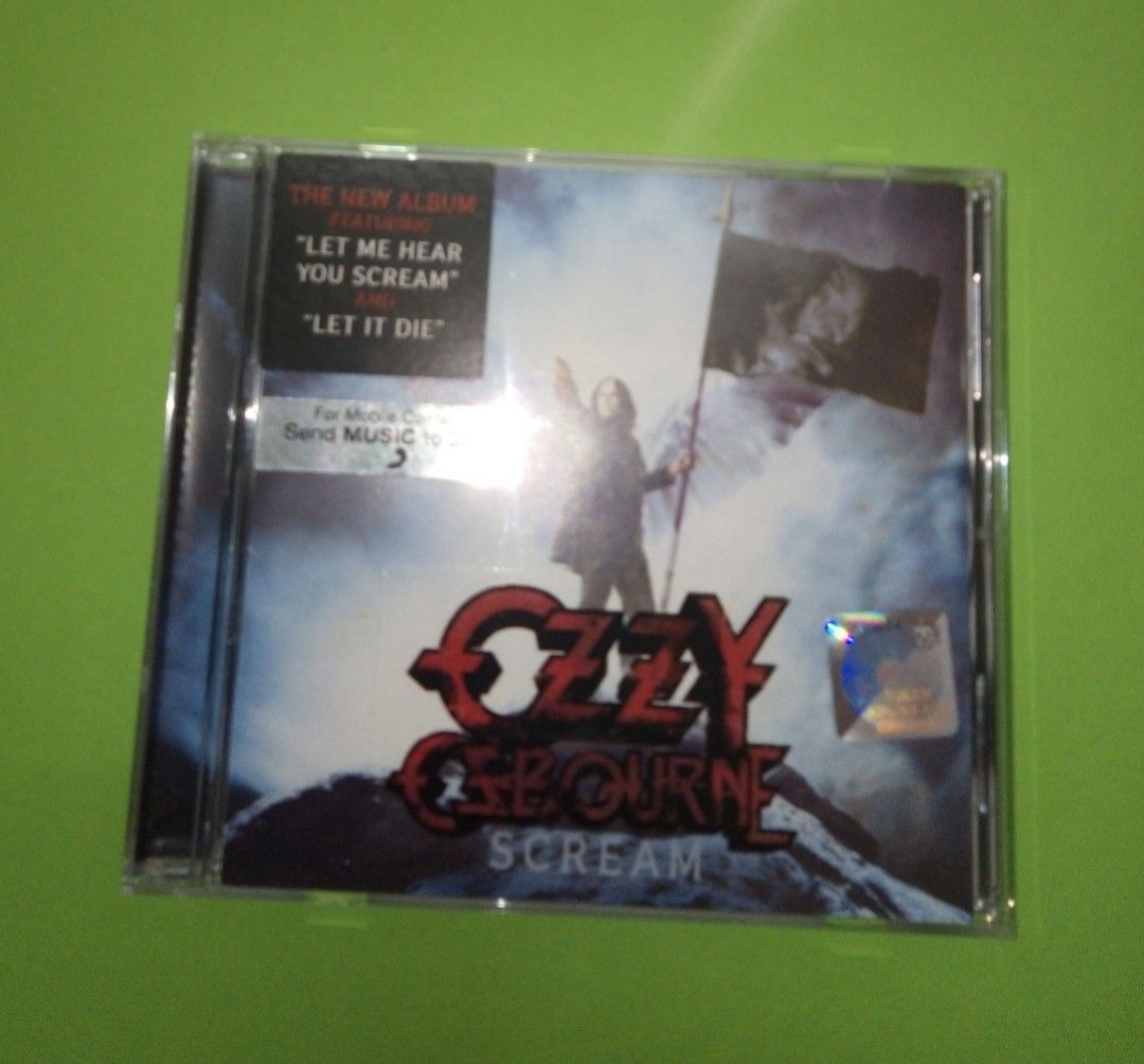 CD OZZY OSBOURNE : SCREAM ALBUM (2010) BLACK SABBATH HEAVY CLASSIC ROCK