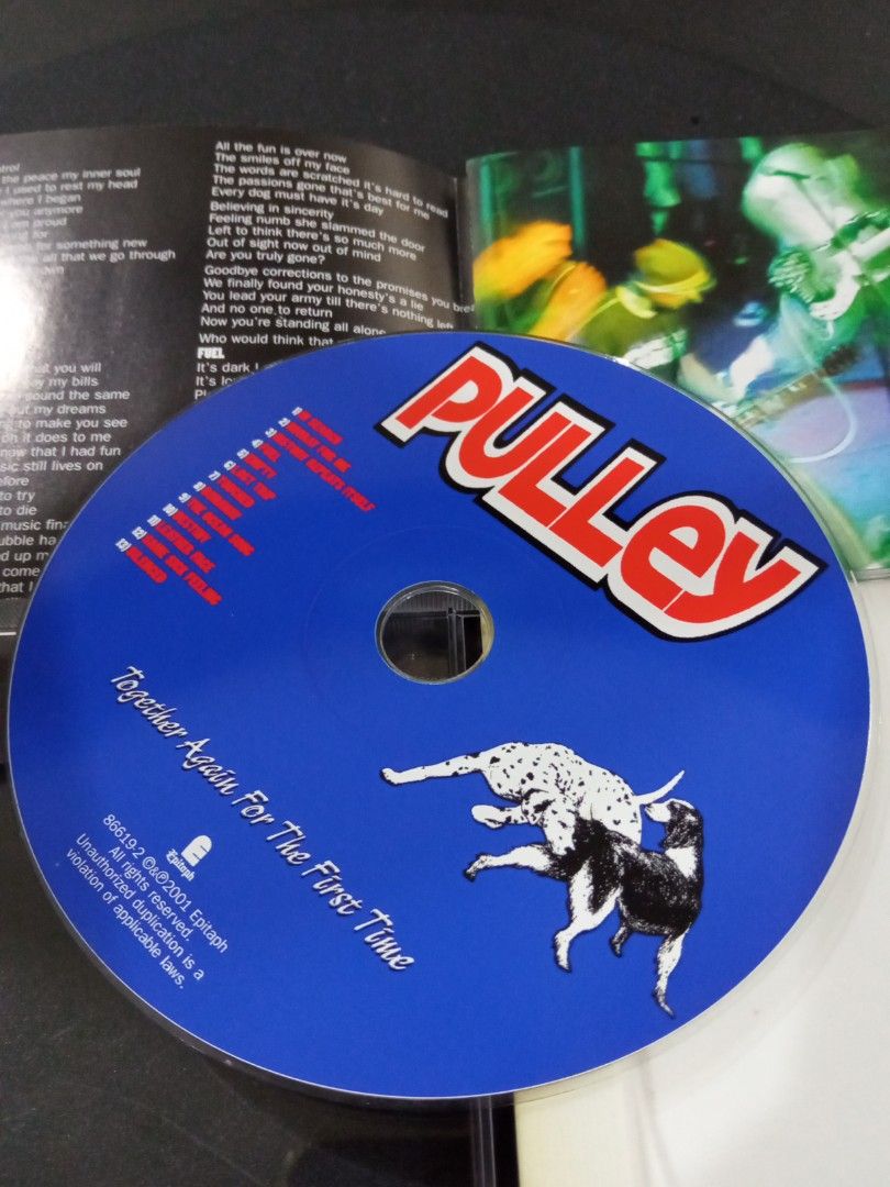 CD Pulley Together again for the first time, Hobbies & Toys, Music