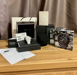 Chanel Watches J12 Black Ceramic 38mm Automatic From SwissLuxury