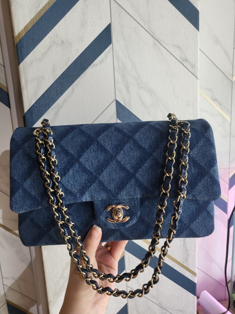 CHEAPEST $11800! Full Set Chanel Classic Medium Flap, Luxury, Bags &  Wallets on Carousell