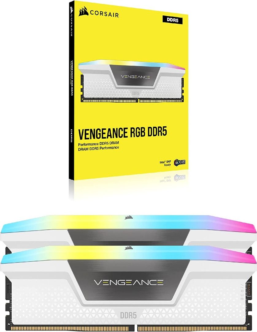 VENGEANCE® 32GB (2x16GB) DDR5 DRAM 6000MHz C36 Memory Kit — Black