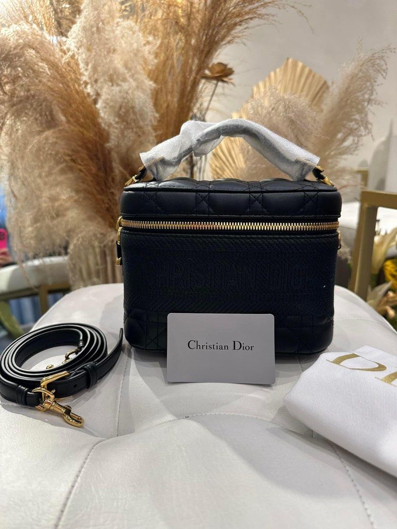 Dior Vanity bag with long strap Brand New Luxury Bags