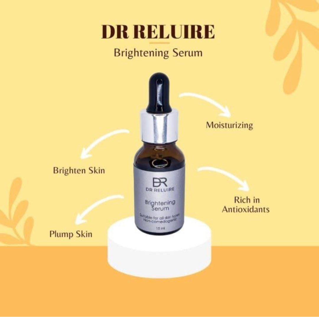 Dr Reluire Brightening Serum, Beauty & Personal Care, Face, Face Care ...
