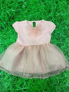 Dress pink tutu anak