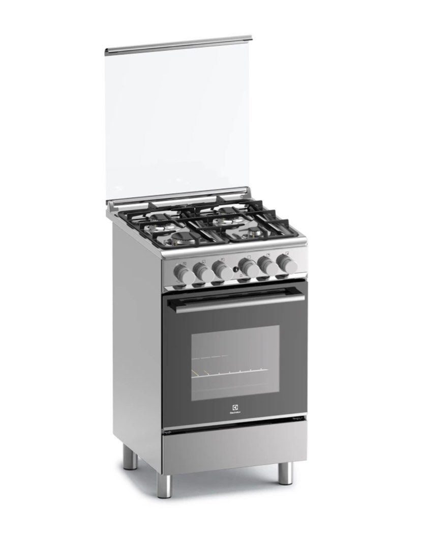Electrolux Cooking Range 4 Burners with Oven (Category: Cookers) located in Quezon City. Submitted by ascand (Listing ID 1219923351, Image 2). Description: Gas Type for hobs 4 hobs With 62L oven (electric type) 230V ~ 60Hz 10.2amp 2250W 28kg net weight Height: 830mm Depth: 630mm Width: 500mm Accessories included: Knob protection plate Oven grid Tray .