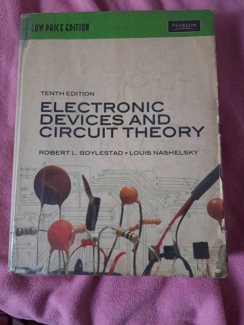 Electronic Devices and Circuit Theory Book 10th Edition Pearson ...