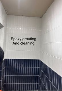 Epoxy grouting and cleaning/ Grouting services/ Epoxy flooring/Kitchen tiles epoxy
