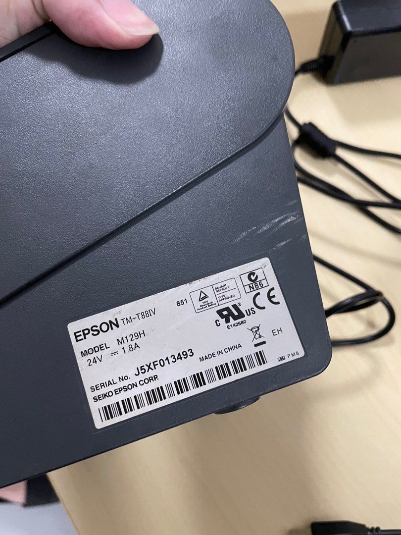 Epson receipt printer 80mm, Computers & Tech, Printers, Scanners