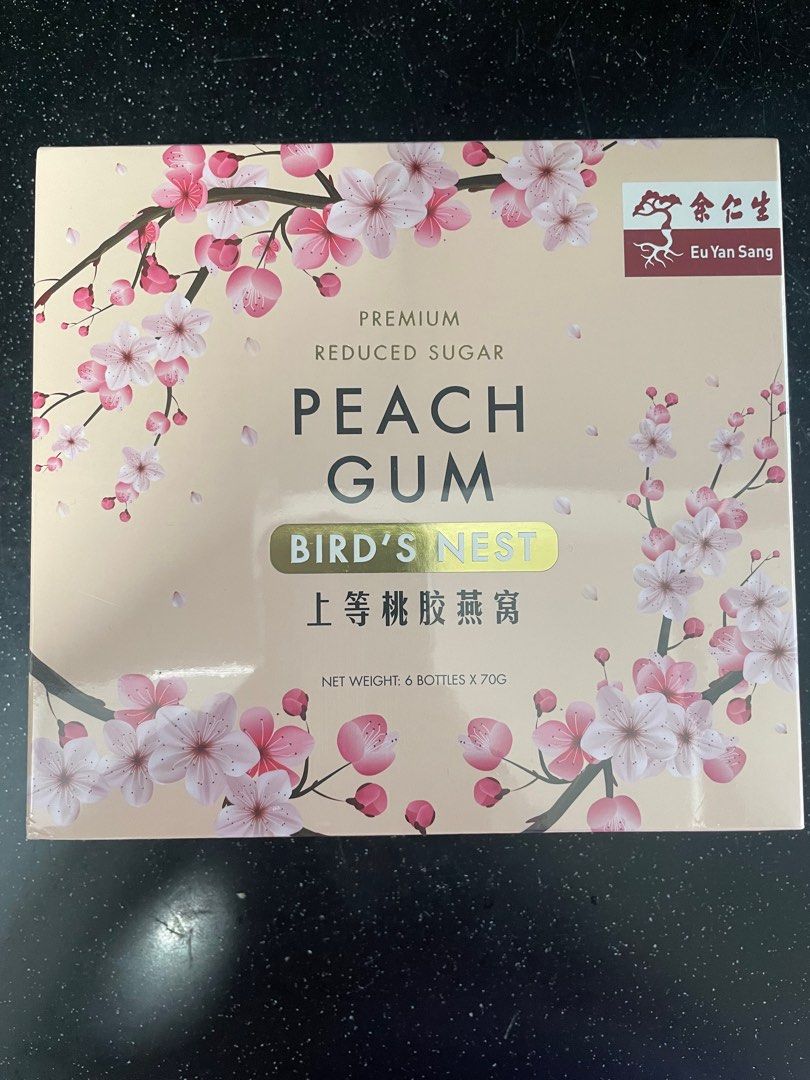 Eu Yan Sang Peach Gum Bird Nest, Health & Nutrition, Health Supplements