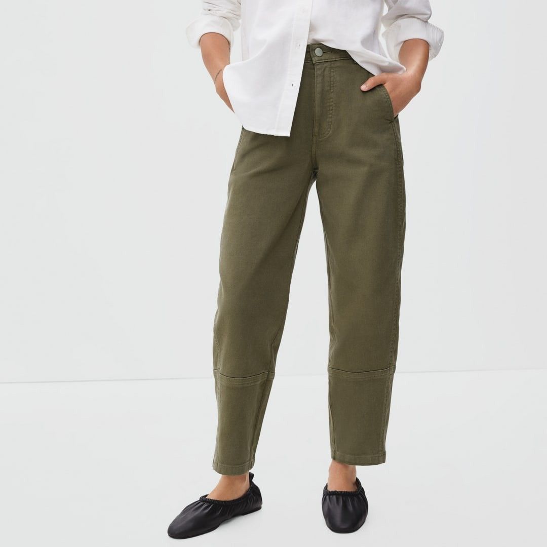 The Utility Barrel Pant Golden Brown – Everlane