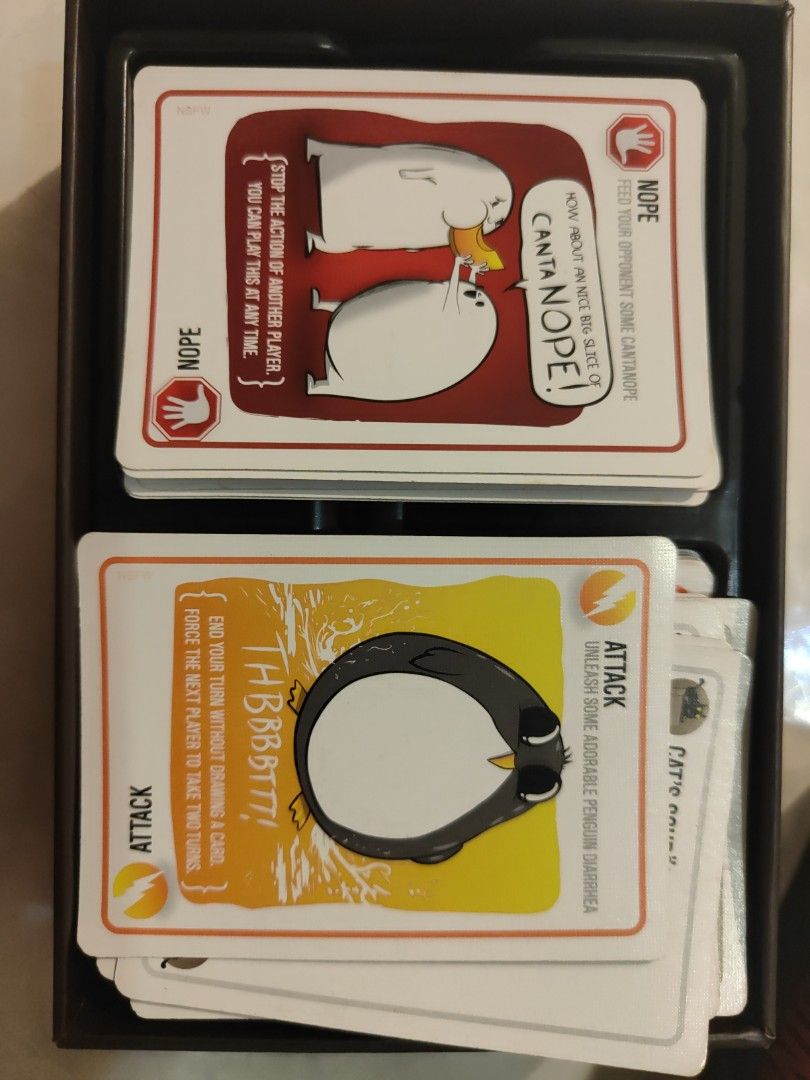 exploding kitten NSFW deck (Category: Board Games & Puzzles) located in Singapore. Submitted by sophie_king (Listing ID 1219891585, Image 2). Description: NSFW DECK.