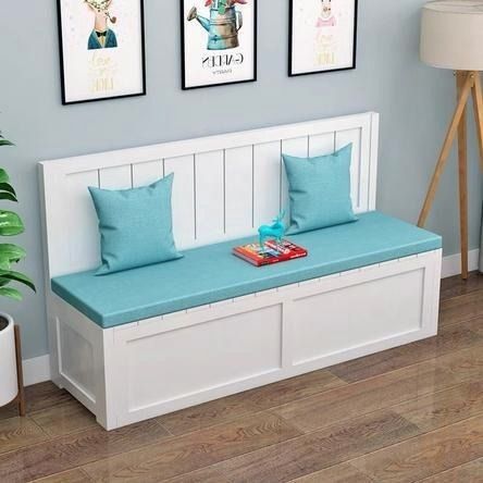 F8 0712 Scandinavian Dining Storage Bench