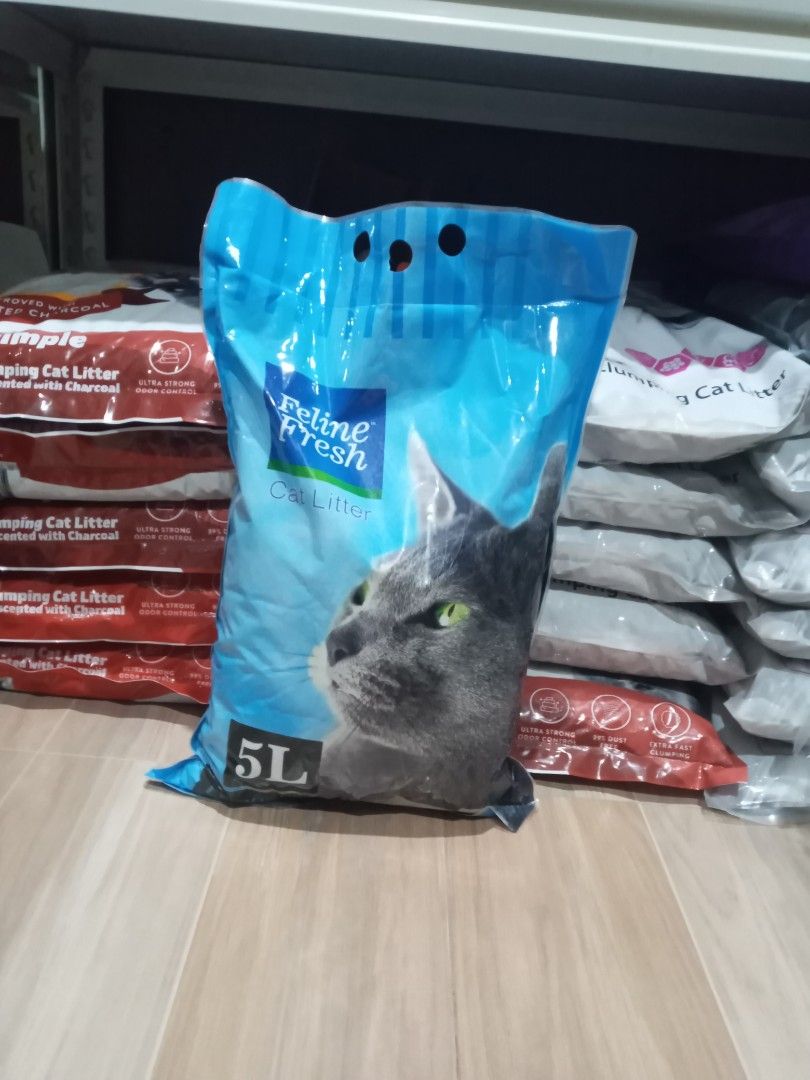 FELINE FRESH 5L LEMONGRASS, FELINE FRESH 5L LAVANDER, FELINE FRESH 5L