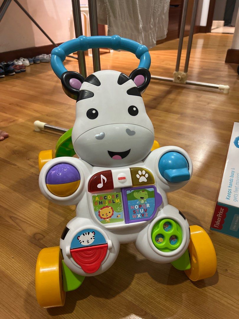 Fisher Price walker zebra baby walker on Carousell