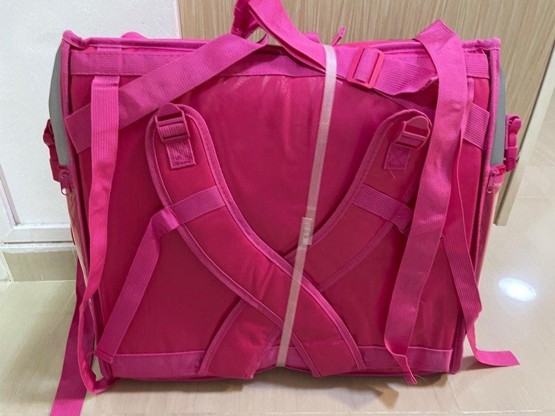 Foodpanda motorbike rider bag, Motorcycles, Motorcycle Accessories on