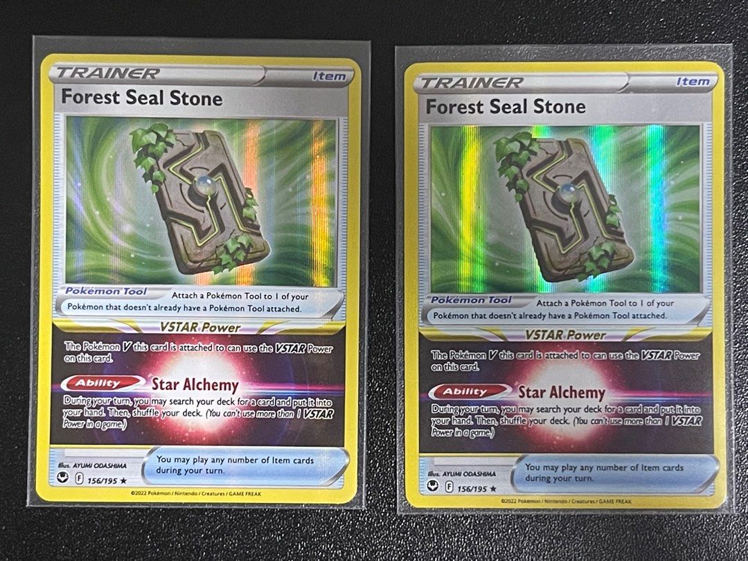 Forest Seal Stone Silver Tempest, Hobbies & Toys, Toys & Games on Carousell