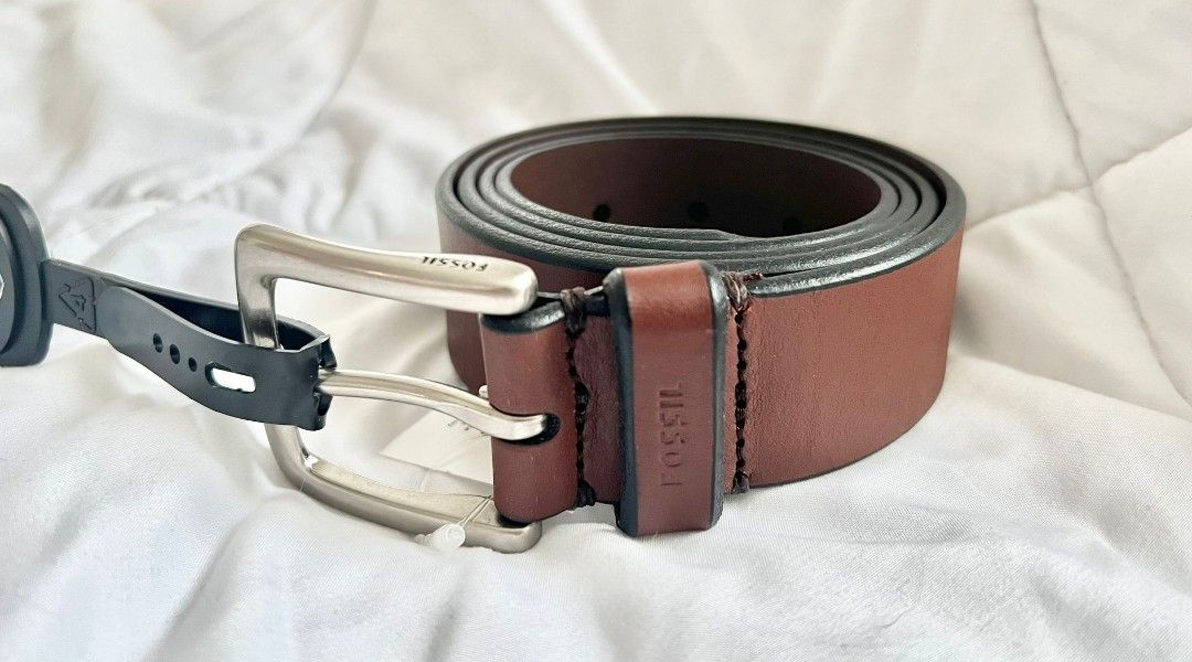 Fossil Joe Belt Fesyen Pria Aksesoris Ikat Pinggang di Carousell