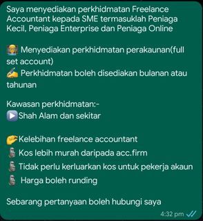 FREELANCE ACCOUNTANT