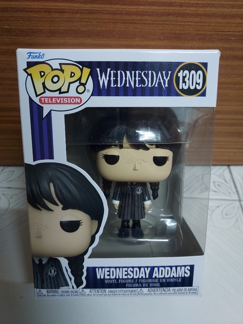 Funko Wednesday Addams, Hobbies & Toys, Toys & Games on Carousell