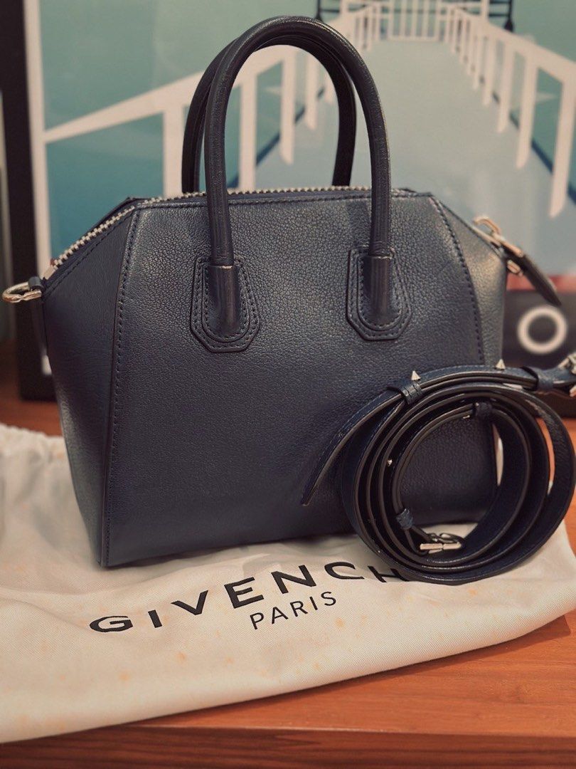 Givenchy antigona mini leather top satchel bag