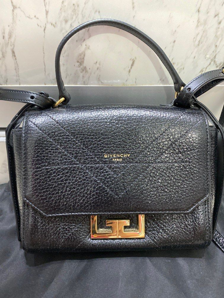 Givenchy Eden Small Croc-embossed Leather Shoulder Bag | Lyst