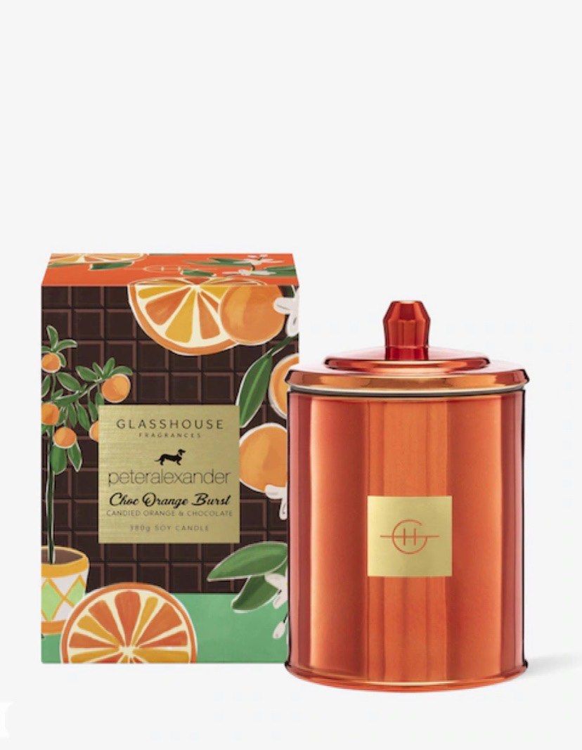 Glasshouse Fragrances x Peter Alexander Chocolate Orange Burst Limited