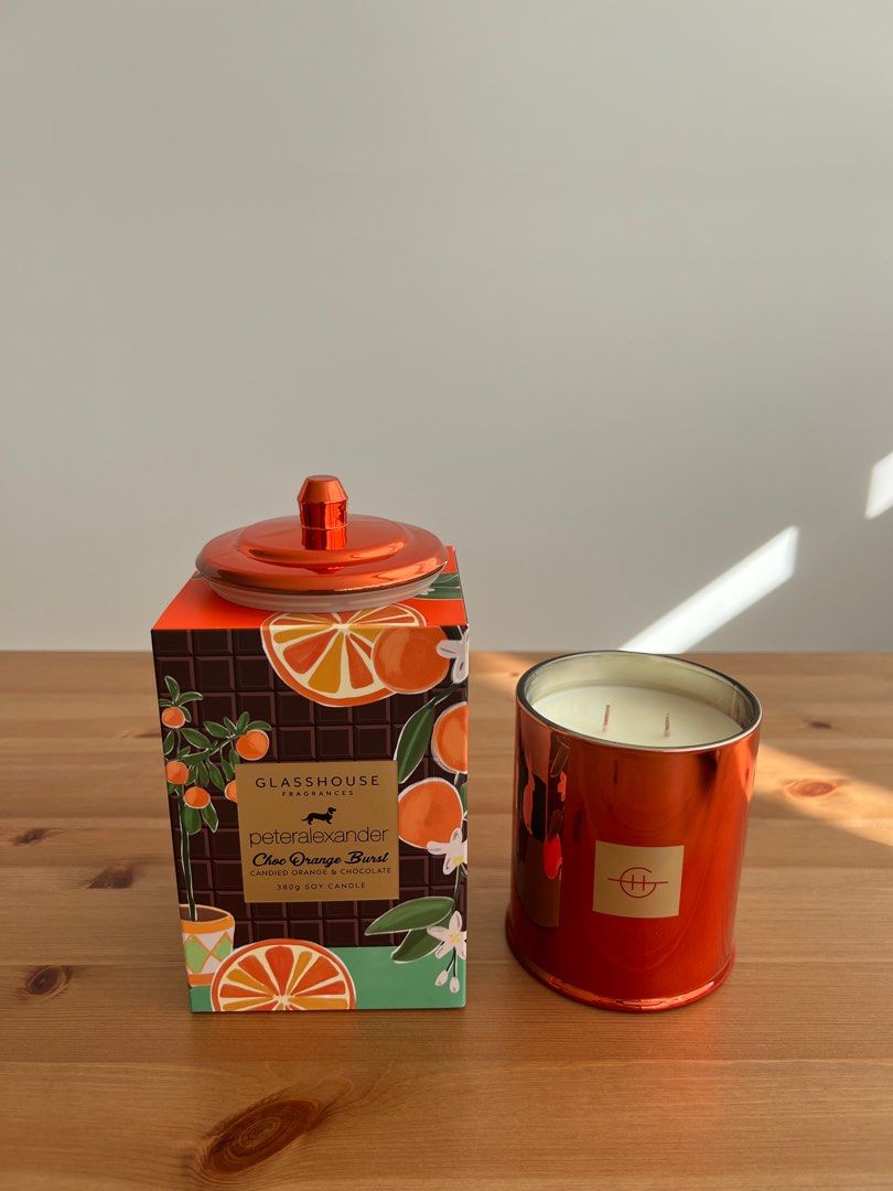 Glasshouse Fragrances x Peter Alexander Chocolate Orange Burst Limited