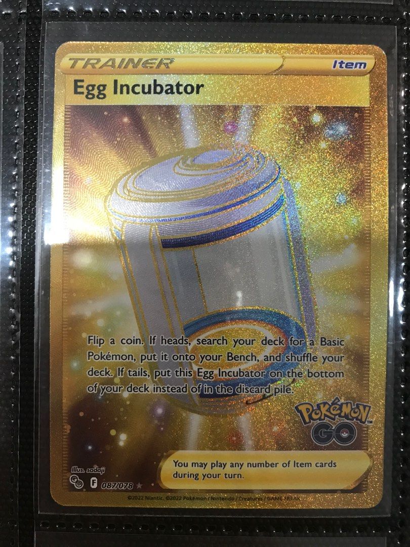 golden egg incubator pokemon go card Amazon.com: Energy Switch 212/195- Silver Tempest - Full Art